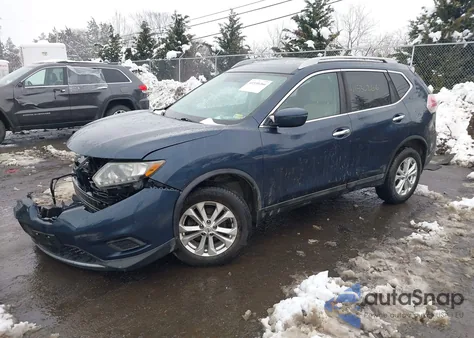 2016 Nissan Rogue Sv from USA, damaged, VIN 5N1AT2MVXGC911499